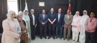 زيارة دعم فني لكلية الآداب من مركز ضمان الجودة والاعتماد