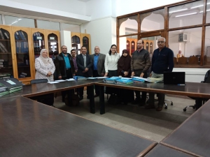 اليوم الثاني لزيارة الدعم الفني لكلية هندسة بنها