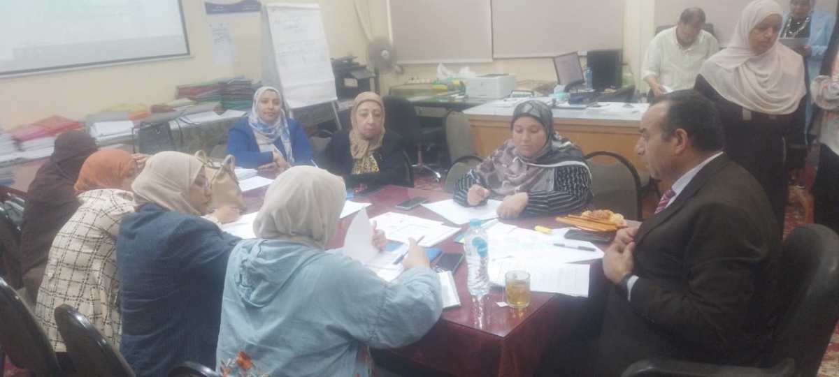 زيارة دعم فني من مركز ضمان الجودة والاعتماد لكلية التربية